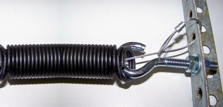 garage door safety spring repair in Los Angeles
