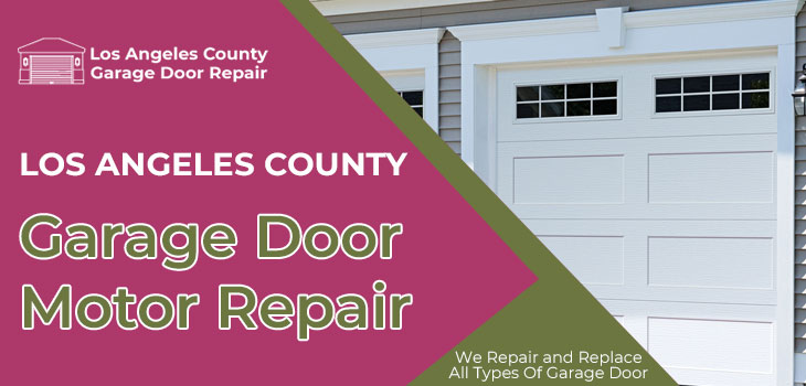 garage door motor repair in Los Angeles